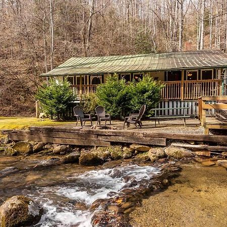 Вилла Creekside 1920'S Farmhouse Брайсон-Сити Экстерьер фото