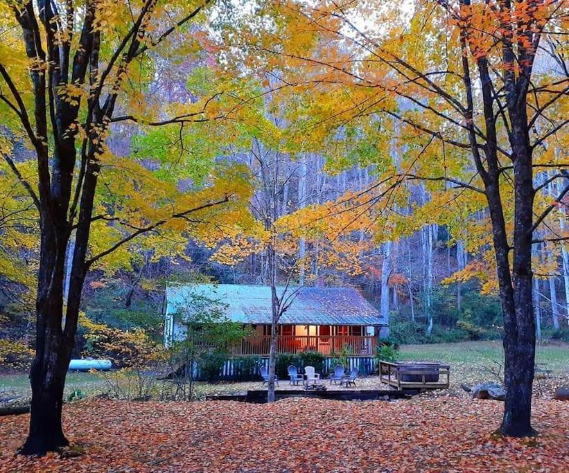Вилла Creekside 1920'S Farmhouse Брайсон-Сити Экстерьер фото