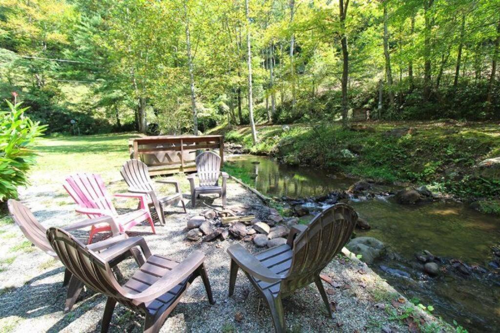 Вилла Creekside 1920'S Farmhouse Брайсон-Сити Экстерьер фото